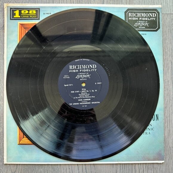 Vintage 50s Grieg "Peer Gynt Suites" Vinyl Record – Classical Collector’s Gem - Picture 2 of 6